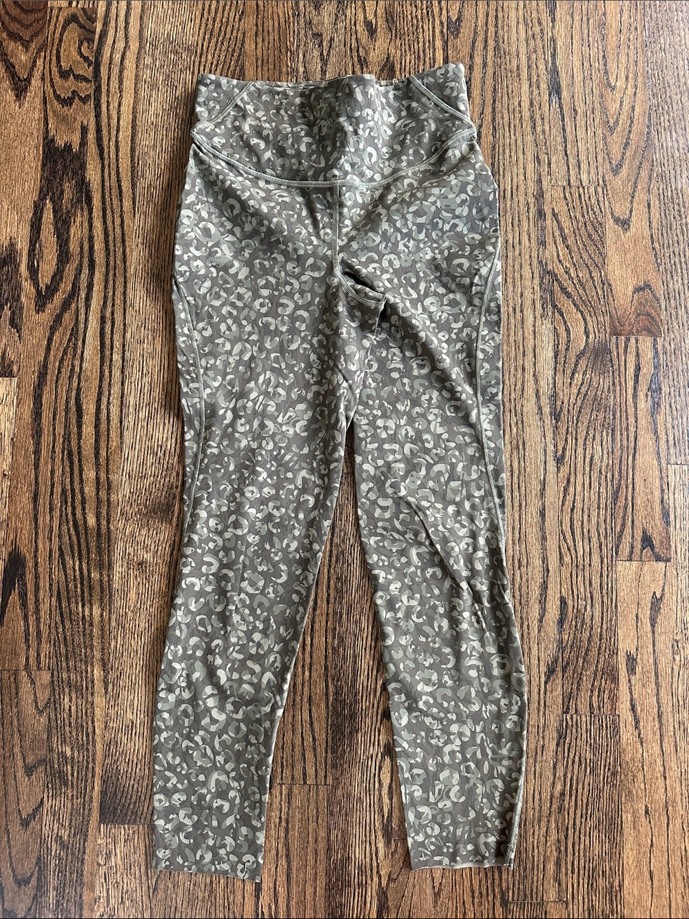 lululemon athletica Olive Camo Leggings